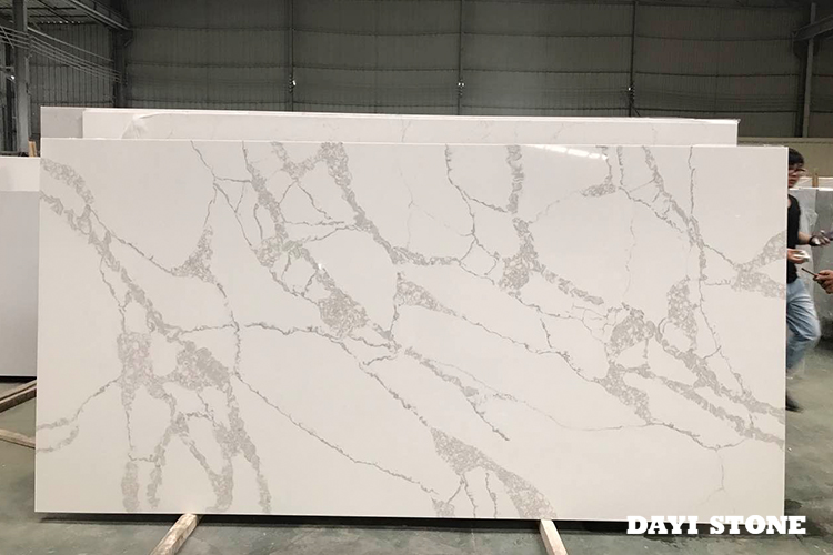 Compac Unique Calacatta Quartz Stone Slab - Dayi Stone